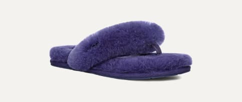 UGG Fluff Flip Flop Logo for Women UGG UK