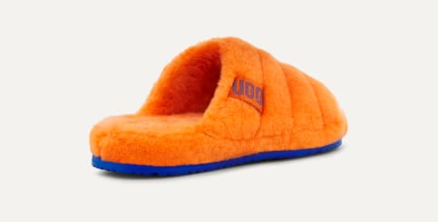 Neon blue ugg slippers hot sale