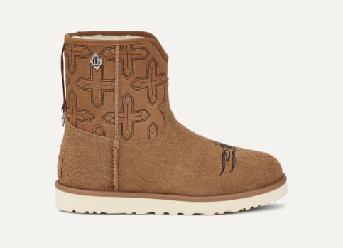 Ugg classic short kaki 2025