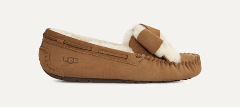 UGG Dakota Fur Bow for Women UGG UK