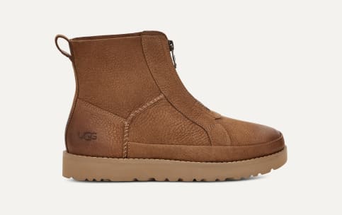 UGG Deconstructed Front Zip Short Boot for Women UGG UK