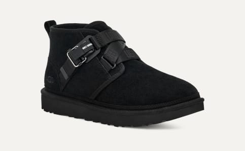 Ugg black buckle boots outlet