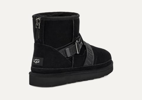 Ugg like boots black new arrivals