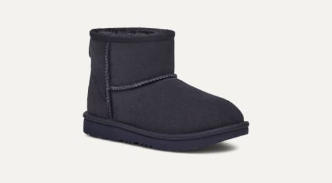 Childrens grey ugg boots discount