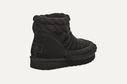 Ugg black sweater boots store