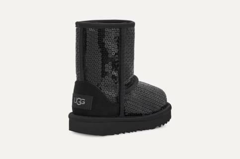 Black sequin uggs size 10 shop
