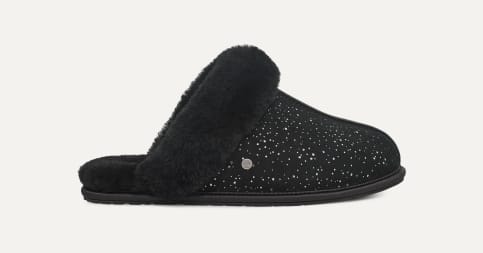 Ugg sparkle slippers black hotsell