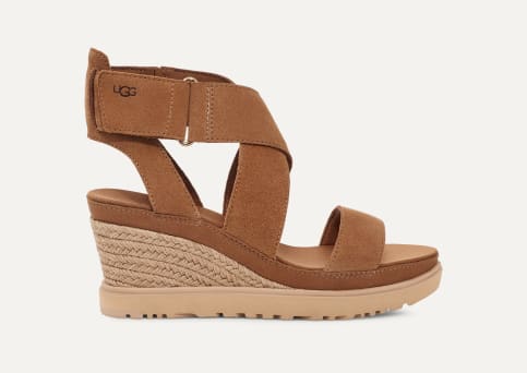 Ugg wedge flip flops hot sale