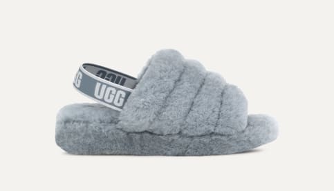 Ugg fluffy strap hot sale