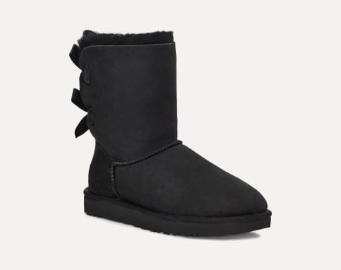 Red uggs with ugg bow top