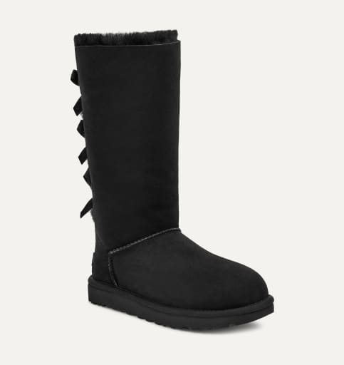 Ugg boots with the bow in the back hotsell
