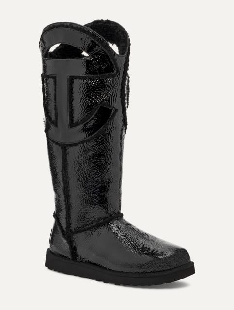 Ugg black sparkle boot top