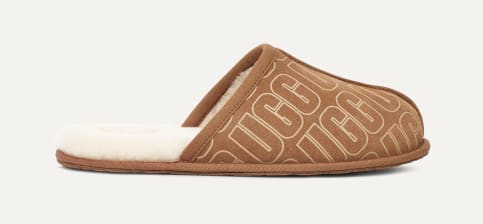 Ugg scuff logo on sale