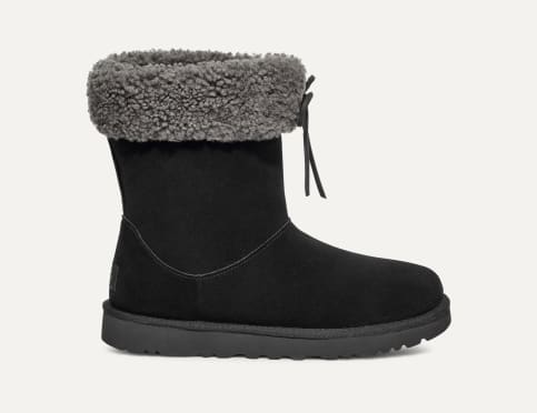 Womens short black uggs cheap