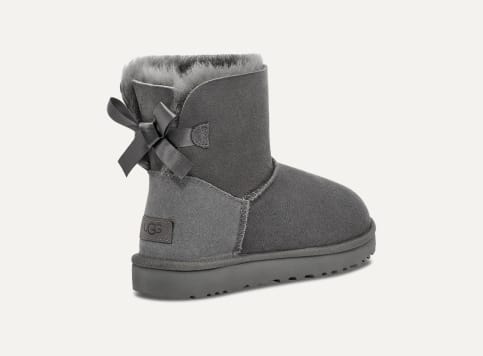 Womens black bailey bow uggs top