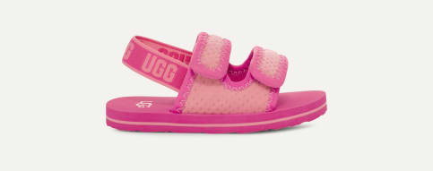 Ugg flip flops pink discount
