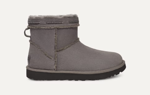 UGG Classic Mini Shearling Braid Boot for Women UGG UK