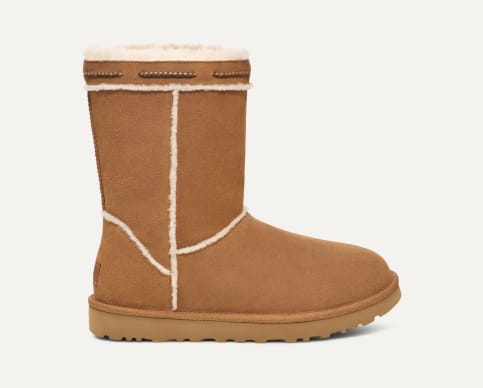 UGG Classic Short Shearling Braid Boot for Women UGG Lithuania