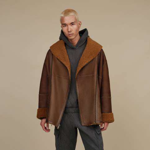 Ugg shearling jacket outlet