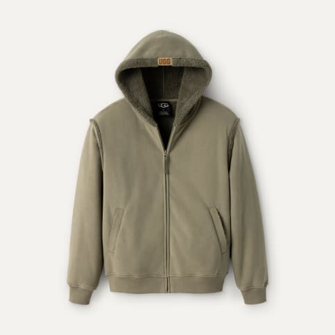 Fleece zip up sweatshirt deals