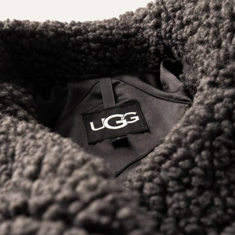 UGG Gertrude Short Teddy Coat for Women UGG