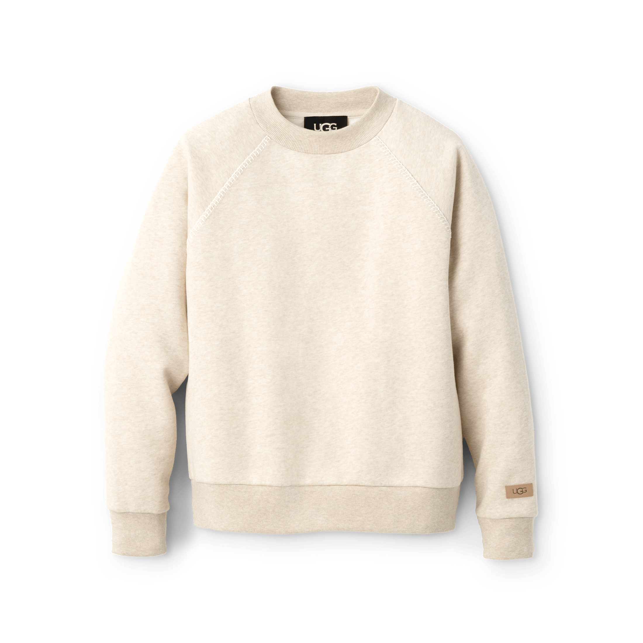 「UGG」 長袖ニット L ネイビー レディース HUG.U ニット レディース トップス セーター ロゴ ロゴニット