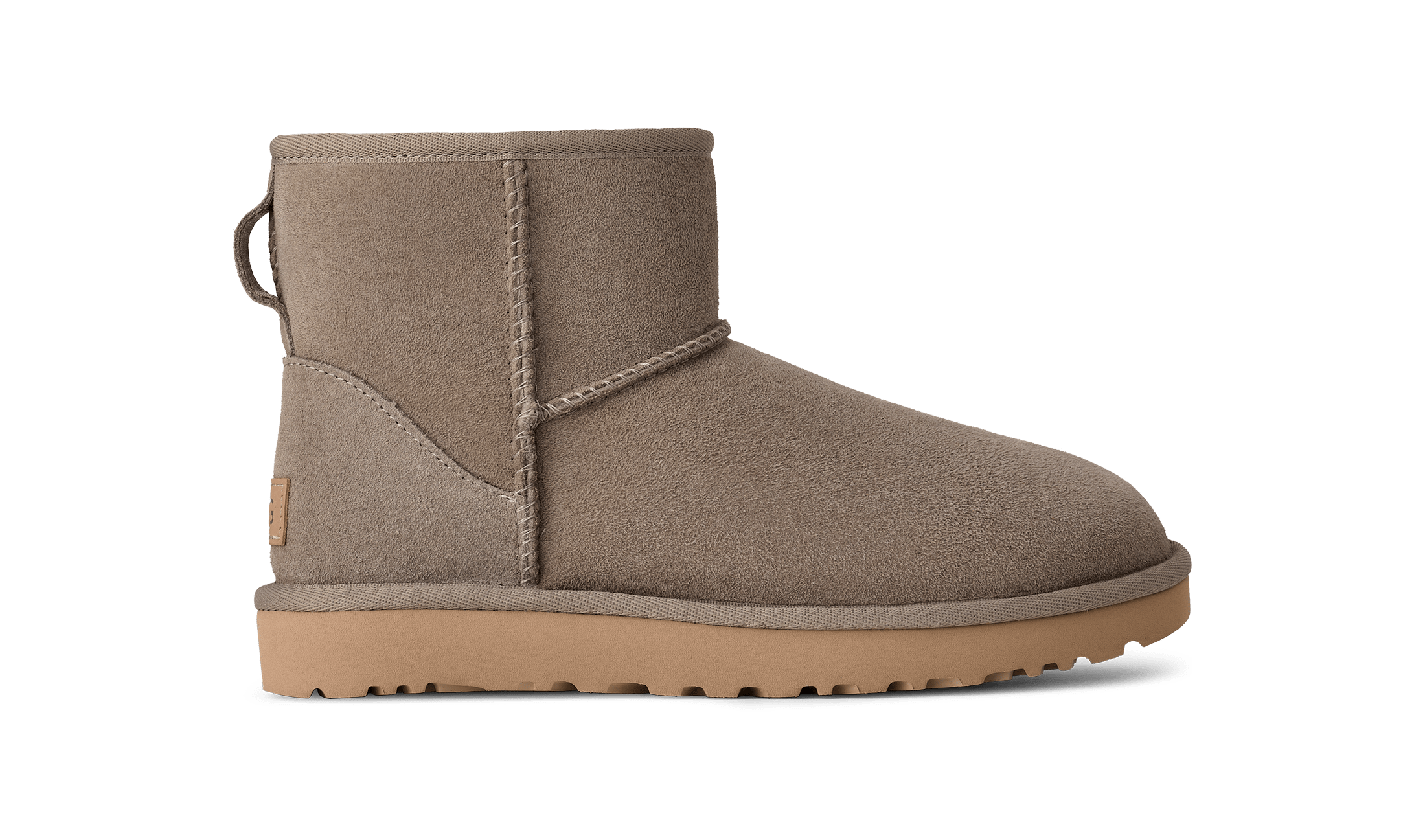 新品 UGG W CLASSIC MINI II 24cm アグ グレー ブーツ UGG WOMENS CLASSIC MINI II GRAY アグ ムートンブーツ