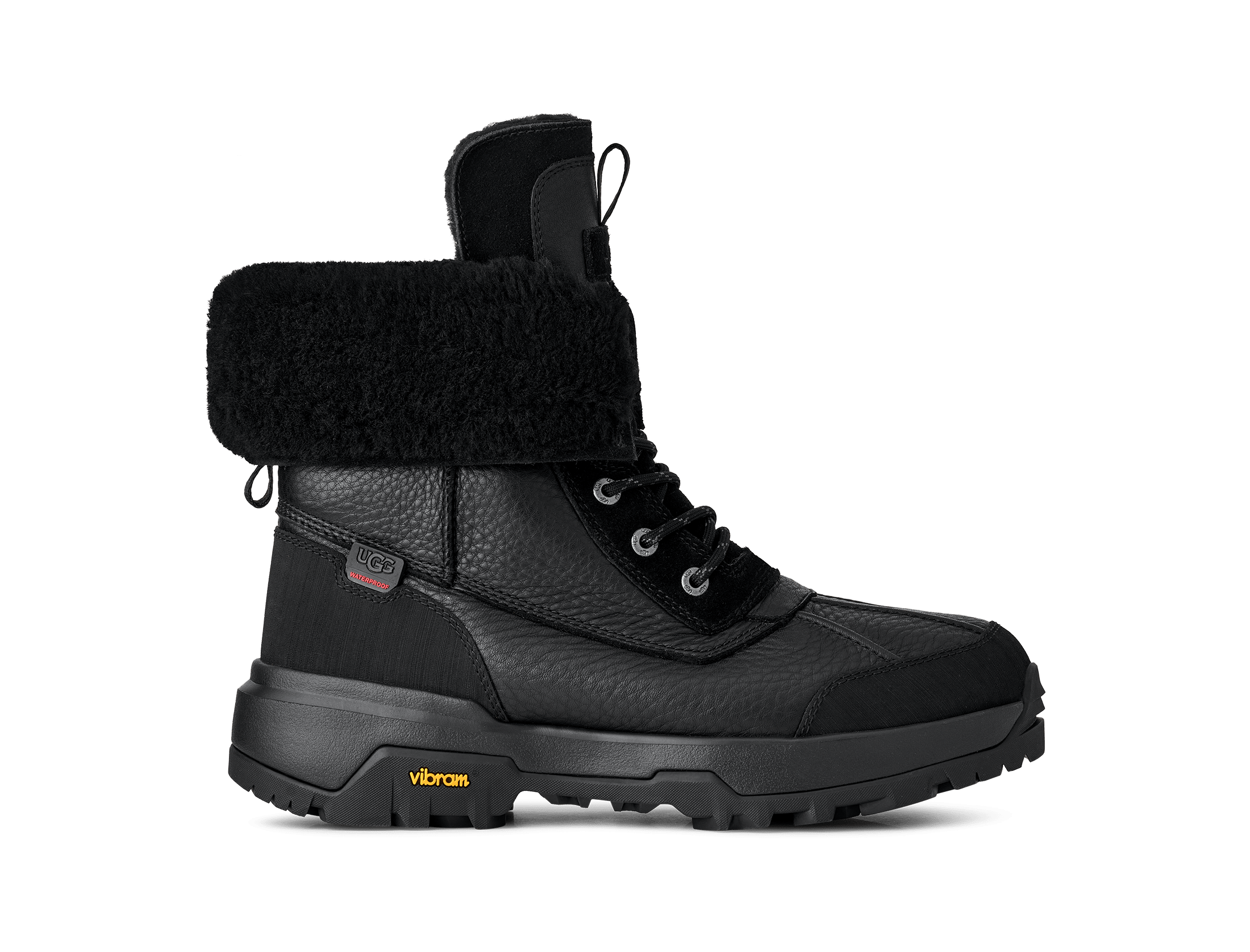 UGG ブラックレインブーツ 38サイズ UGG Australia レインブーツ レディース 軽量 レインシューズ