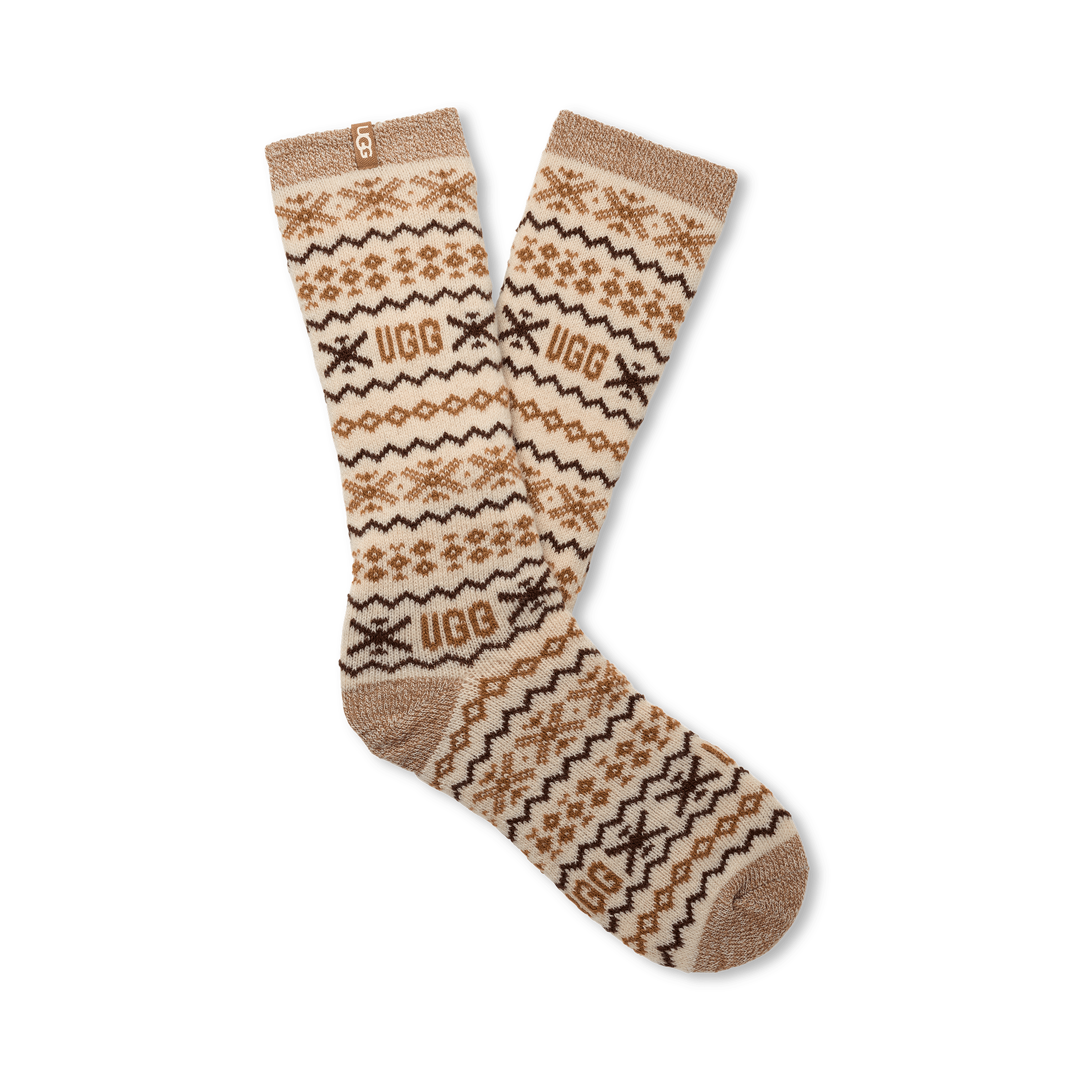 UGG 厚手ソックス／サイズ、M／L。中国製。deckers Japan合同会社 UGG アグ ソックス 靴下 1131332 レディース Dierson Logo