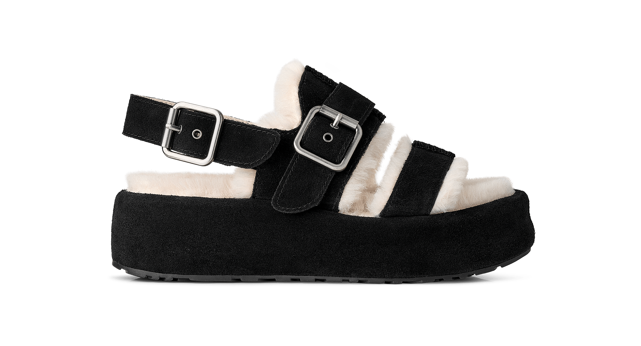 厚底サンダル・シューズ すべて - ブラック | UGG 日本