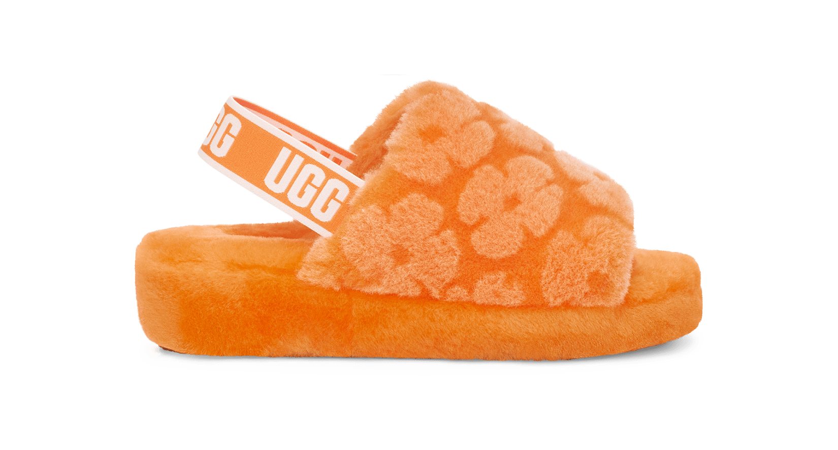 UGG sandals FLUFF YEAH SLIDE Orange for girls