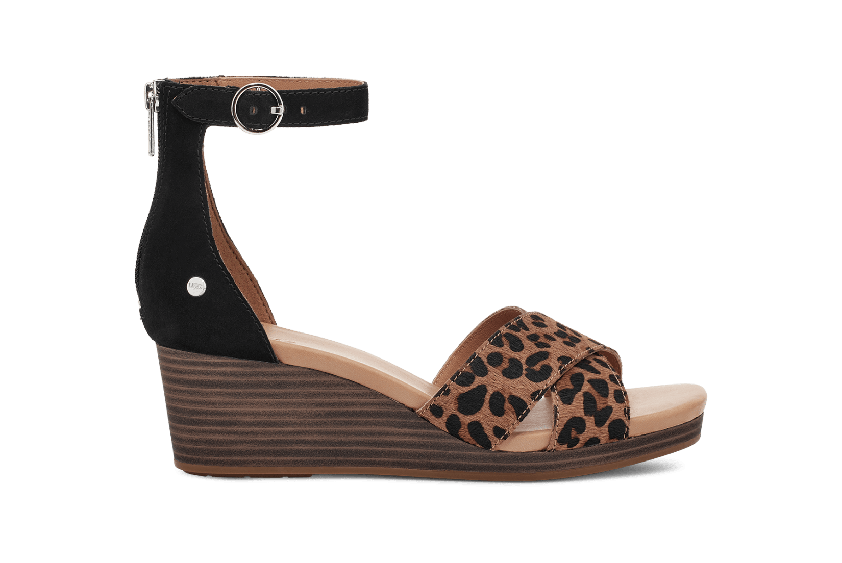 UGG Eugenia Leopard Wedge for Women UGG® UK