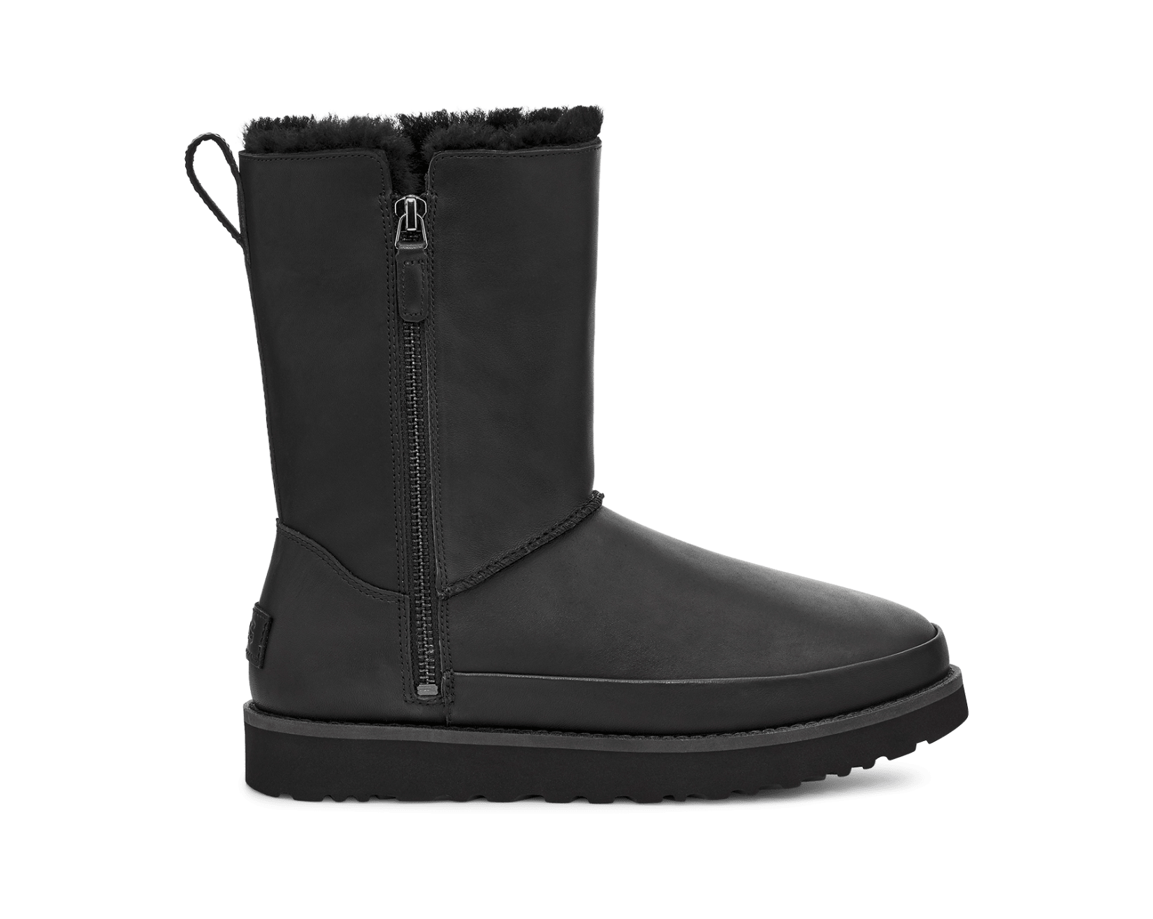 Ugg classic hot sale short zip boot