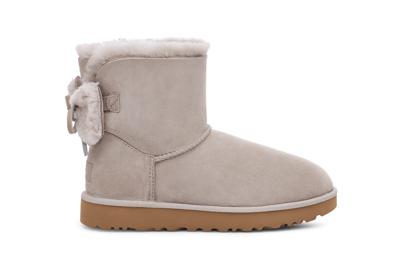 Fluff bow 2025 mini ugg