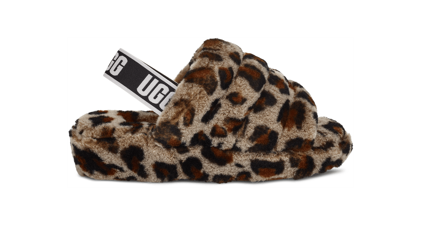 UGG Fluff Yeah Leopard Slide for Women | UGG® UK