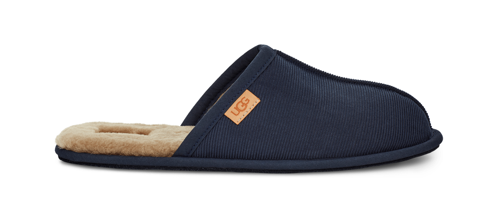 Mens online slippers corduroy