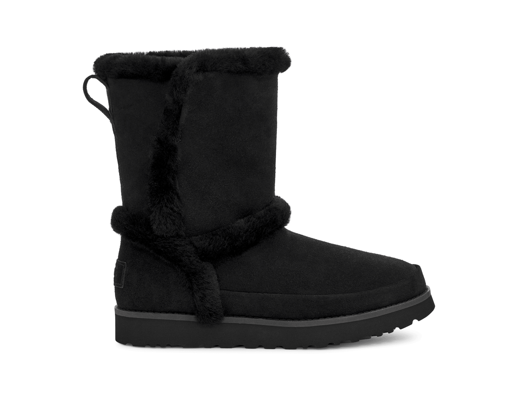 UGG Classic Short Fluff Spill Seam Boot for Women UGG