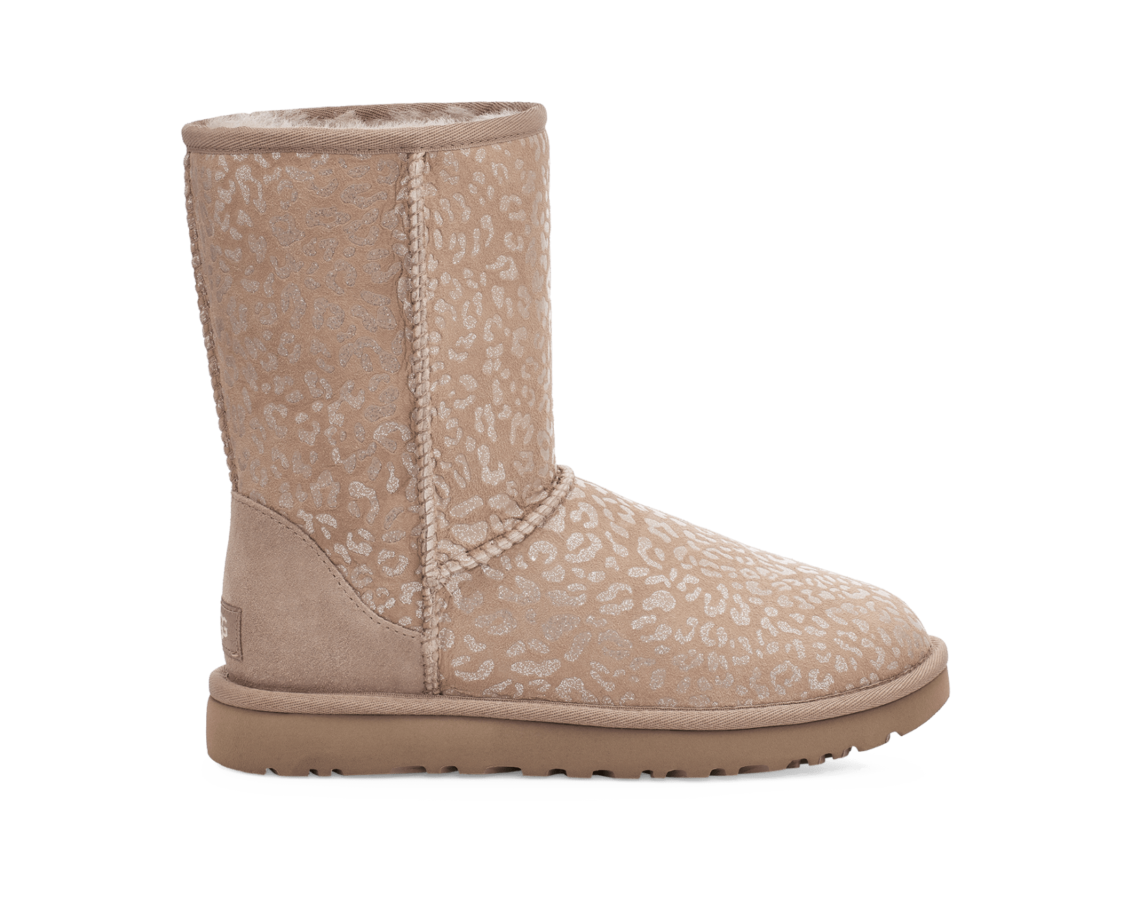 Ugg classic 2025 short metallic snake