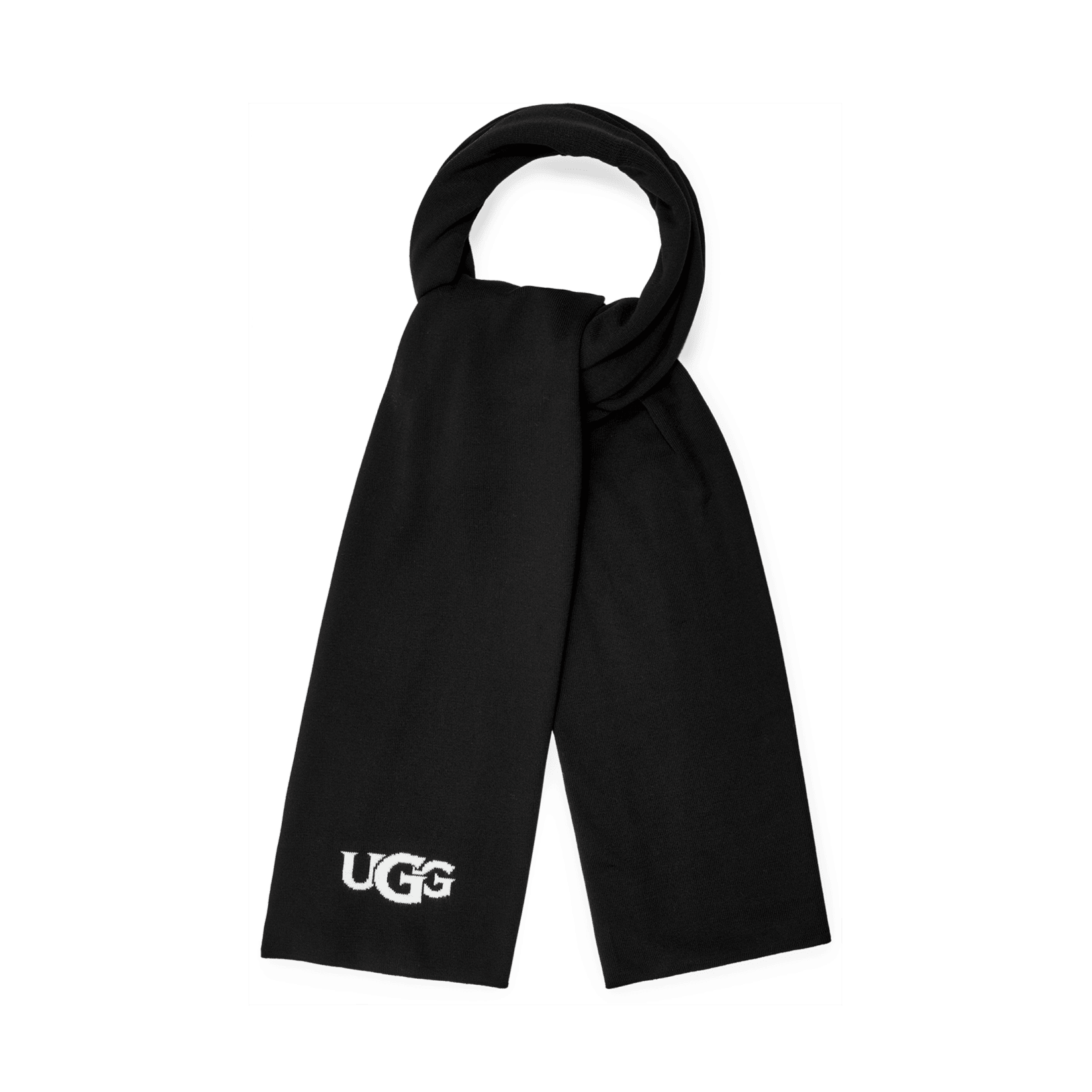 UGG W Intarsia Logo Knit Scarf for Women UGG