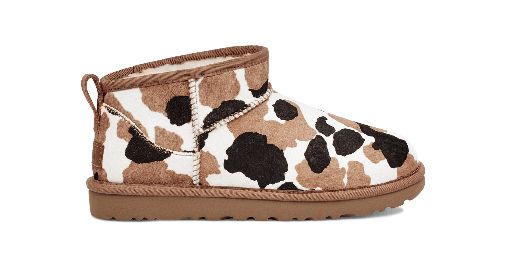 Ugg top print boots