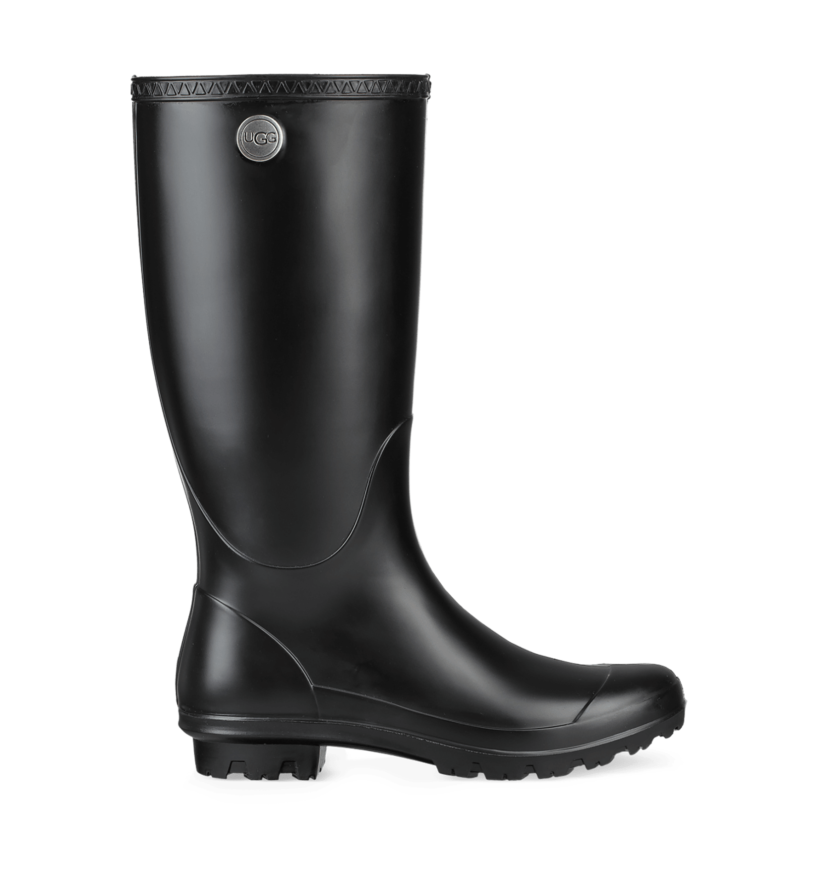 Matte black ugg rain boots deals
