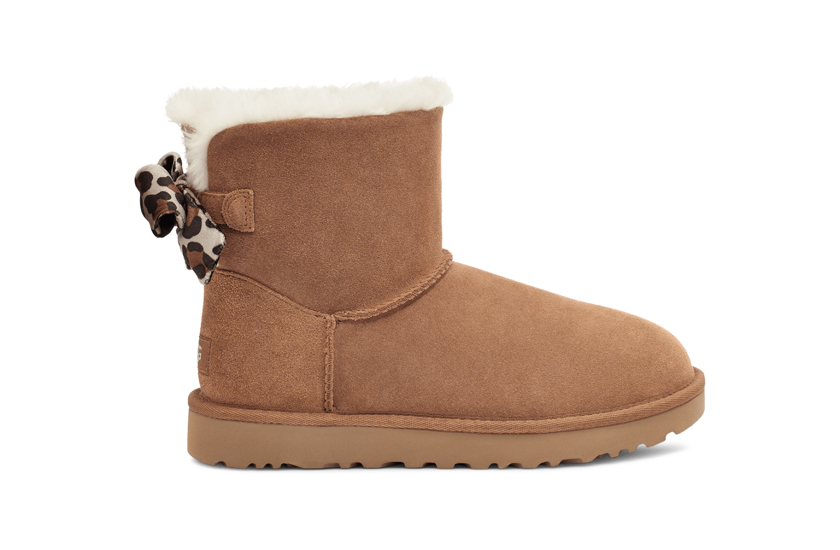 Cheetah print uggs with outlet bows