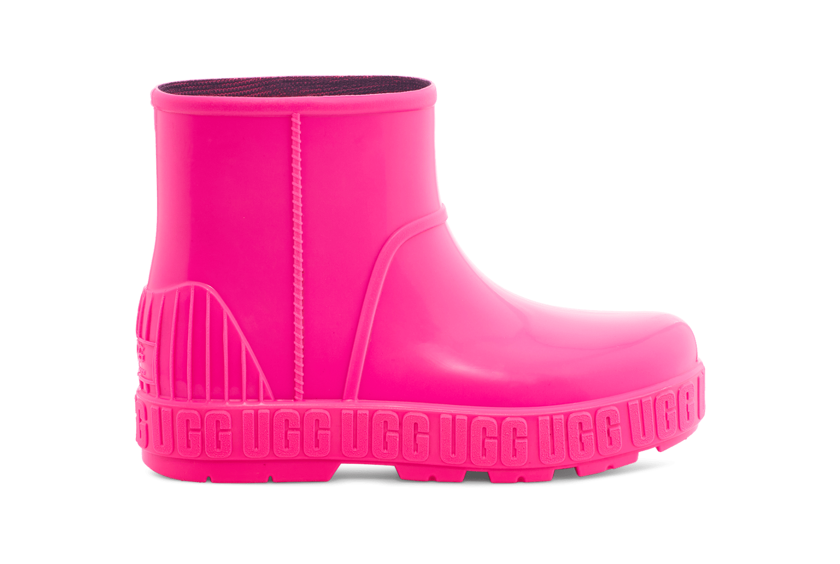 Hot pink 2025 ugg rain boots