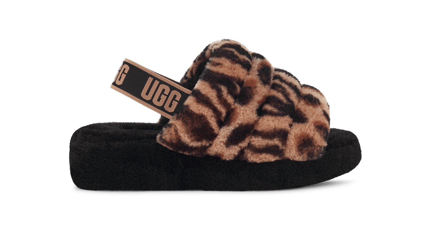 Cheetah print ugg slides hotsell