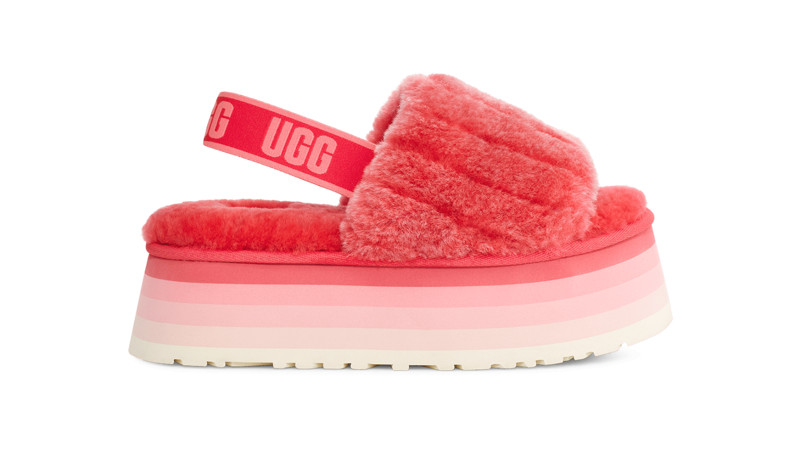 Ugg red slides on sale