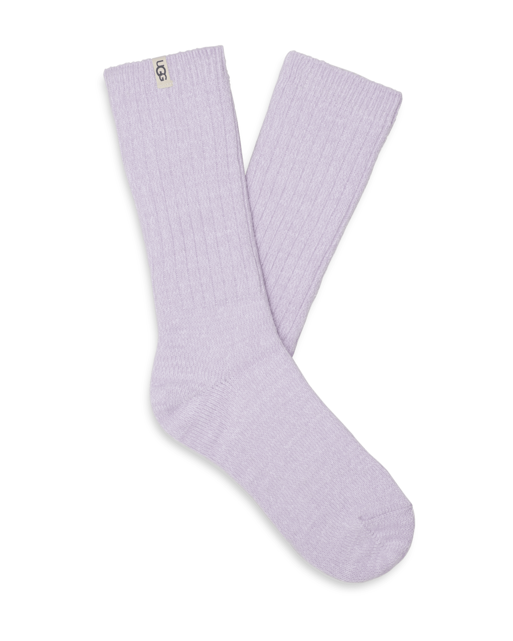 Rib Knit Slouchy Crew Sock | UGG Official®
