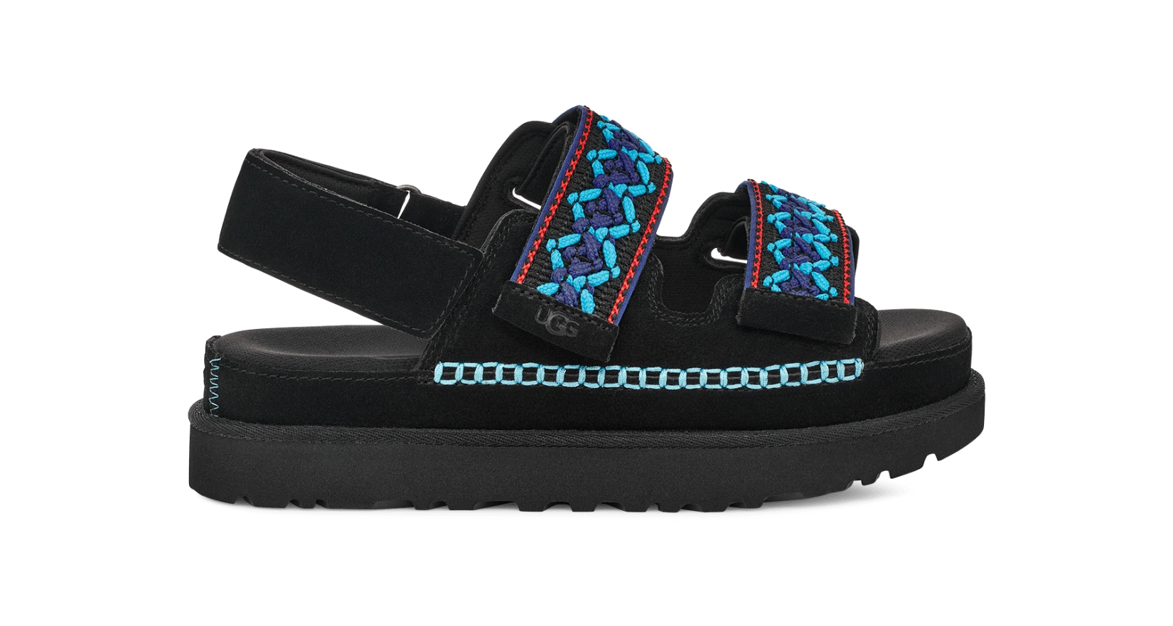 Ugg braided top flip flops