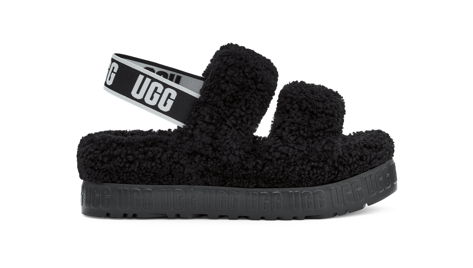 UGG W OH FLUFFITA オー フラッフィータBLACK M2696 UGG® 公式【 オー フラッフィータ|Oh Fluffita| 194715778474