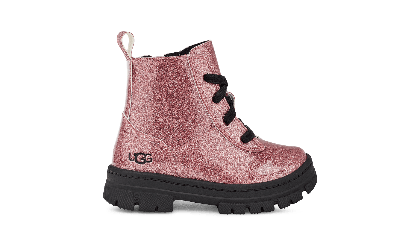 UGG Ashton Lace Up Glitter Boot for Kids | UGG® UK