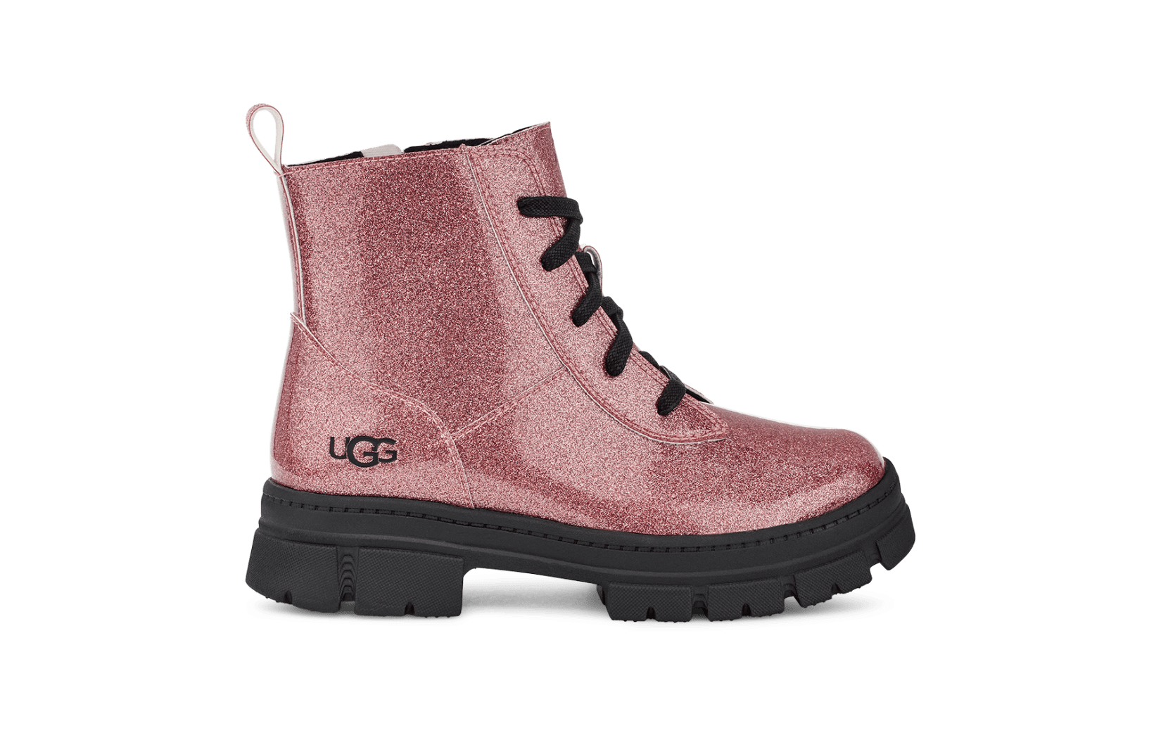 UGG Ashton Lace Up Glitter Boot for Kids | UGG® UK